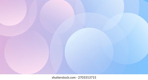 Fondo abstracto. Gradación azul y rosa. estilo de efecto de círculo. minimalista moderno. eps 10
