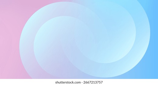 Antecedentes Abstractas. Gradiente azul y rosa. Estilo de efecto de círculo. Moderno minimalista. Eps 10