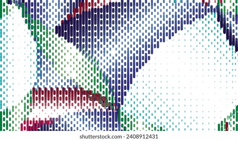 Abstract background with blue, pink and green ovals. Common design for banners, coverts, wallpaper. Vector illustration