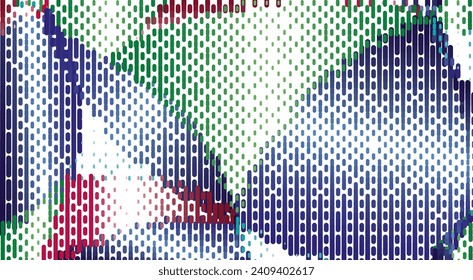Abstract background with blue, pink and green ovals. Common design for banners, coverts, wallpaper. Vector illustration
