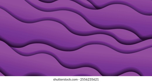 Abstract background with blue pink and purple wave line shapes