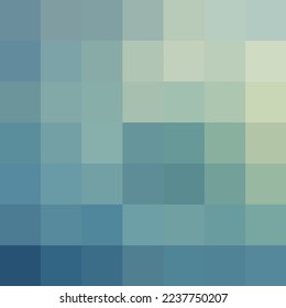 Abstract background from blue pixel. polygonal style. Geometric background.