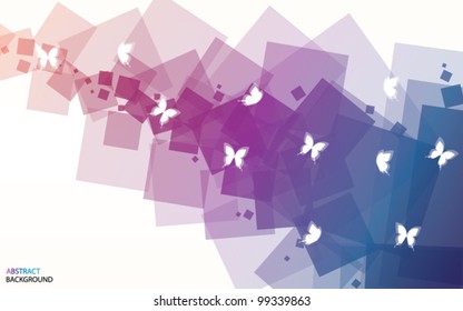 Abstract Background - Blue & Purple