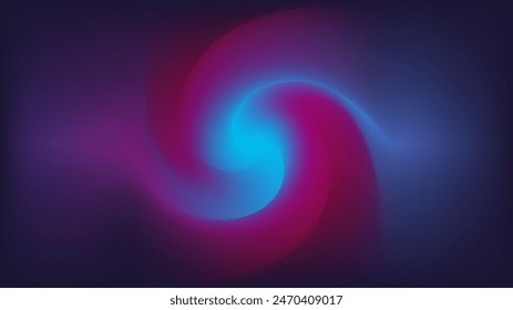 abstract background with blue and purple swirls, a purple and blue spiral is shown with a blue and pink background,