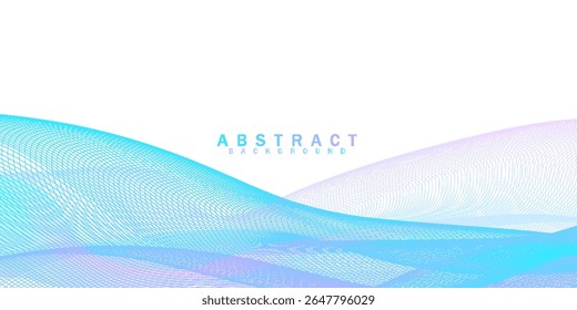 abstract background. blue and purple wavy shapes background.