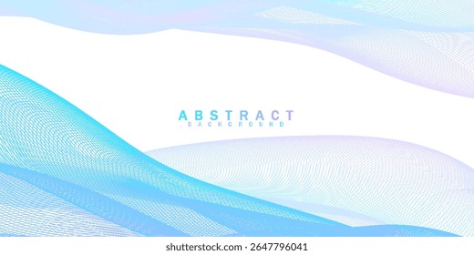 abstract background. blue and purple wavy shapes background.