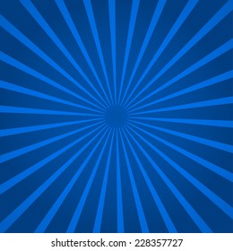Abstract background with blue rays, 2d illustration, vector, eps 8