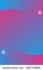 Fondo abstracto de la combinación de colores azul y rojo. Vector.