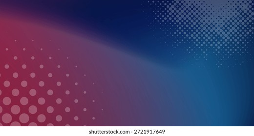 Abstract Background blue red color with Blurred Image.Visually appealing design asset for use in advertisements, websites, or social media posts.Vector Eps 10