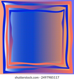 Abstract background in blue and red colors