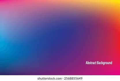 Abstract Background with Blue and Red Colour