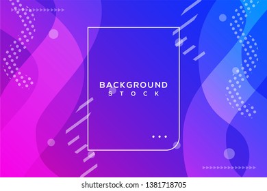 abstract background with blue & red gradient. curvy, wavy, fluid, flowing, irregular shapes. suitable for background, landing page, wallpaper, home screen, theme. vector eps 10