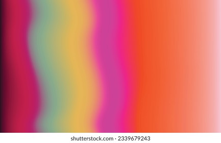 abstract background blue red yellow gradient grainy background, blurred colors noise textured banner design
