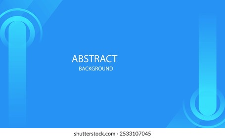 Fondo Abstractas con tonos azules con círculos y líneas