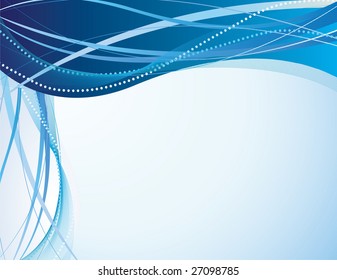 Abstract background with blue shades. Vector illustration