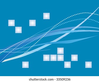 Abstract background with blue shades. Vector illustration