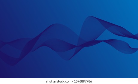abstract background of blue shawl decomposes softly