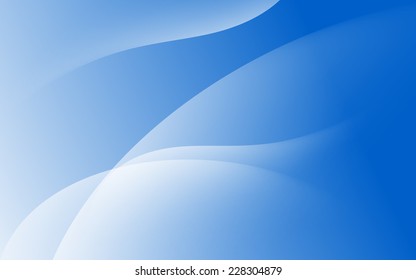 Abstract Background Blue Sky Soft Light Cloud Waves  Vector Illustration