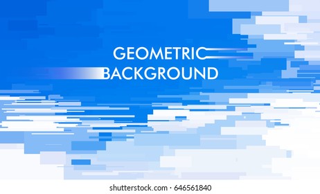 Abstract background blue sky stylize