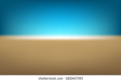 Abstract background blue as the sky , white stripe in the middle and light brown as the sand at the bottom. - Powered by Shutterstock - Get 15% off with code: PIKWIZARD15