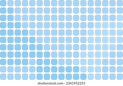 Abstract background of blue soft squares