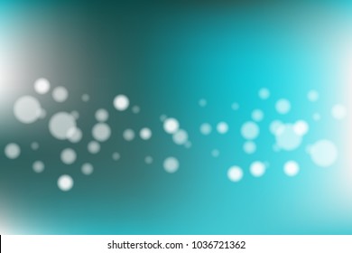 Abstract background with blue sparkles dots.Vector