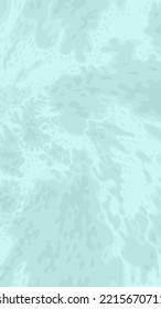 Abstract background with blue splashes. Hand drawn vector illustration. Flat color design.
