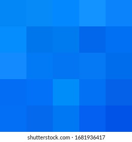 Fondo abstracto de cuadrados azules. Mosaico geométrico.