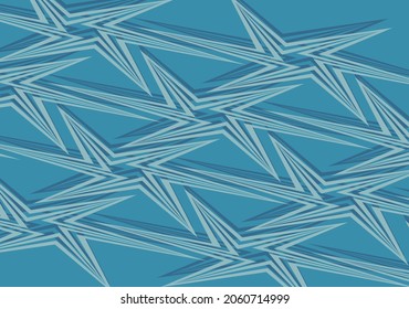 Abstract background with blue star pattern theme