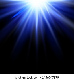 Abstrakter Hintergrund mit blauem Baumstamm-Design