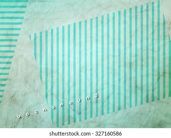 abstract background with blue striped frame over textured wall surface. vector wallpaper graphic design