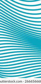 Plano de fundo abstrato Blue Stripes Curva padrão Vertical ilustração