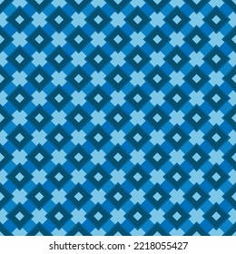 Resumen de fondo en tonos azules, patrón sin fisuras para el diseño de envases, tiendas, fondo para banners de sitios web. Ilustración de color del vector.