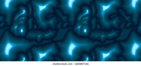 Antecedentes abstractos. Patrón de mapa topográfico azul. Fondo del vector