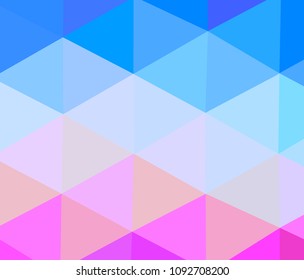 Abstract background.The blue triangle.Abstract blue background with place for text.