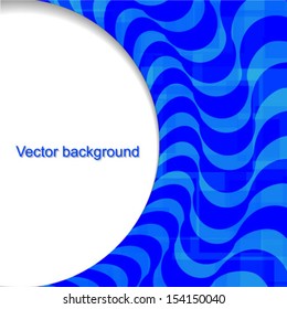 Abstract background blue vector illustration