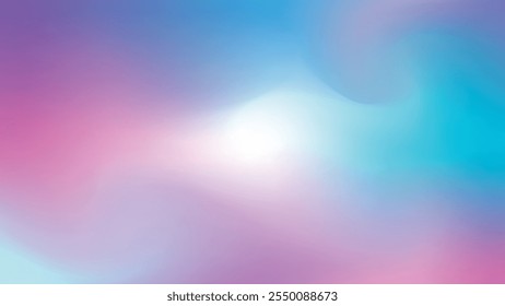 Textura de fundo abstrata com Gradiente de cor azul suave, violeta e rosa - Transição de cor sutil - Imaginação - Mágica - perfeito para projetos criativos modernos, web design, ou conceito digital.