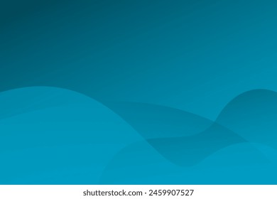 Abstract background with blue wave and black shadow color. Vector illustration
