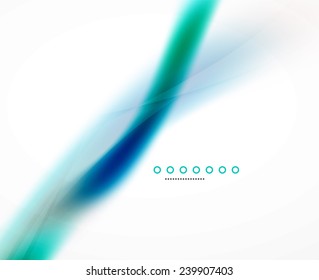 Abstract background, blue wave business template, web design