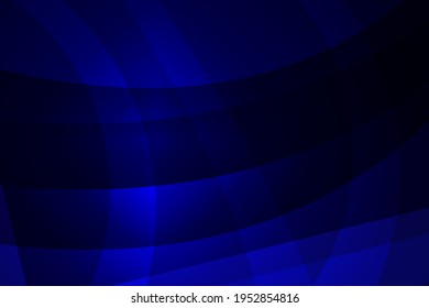 Abstract background with blue wave design element with gradient effect on blue backdrop