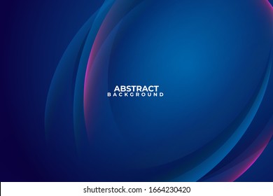 Abstract background with blue wave gradient for your poster, background, calendar, header.