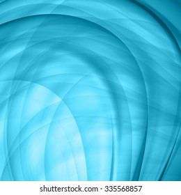 Abstract background with blue wave, stylish design. Vector illustration. Eps 10