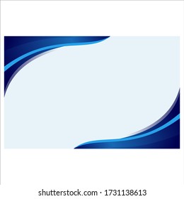 
Fondo abstracto con ola azul. Línea de color de pancarta de ondas onduladas para banner web. diseño abstracto vectorial