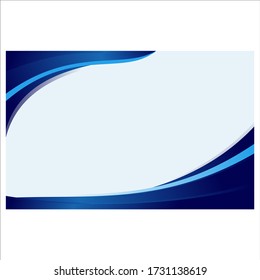 
Abstract background with blue wave. Wavy waves banner color line for web banner. vector abstract design
