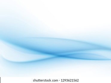 abstract background with blue waves