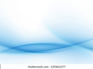 abstract background with blue waves