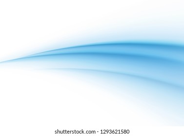 abstract background with blue waves