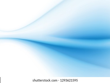 abstract background with blue waves