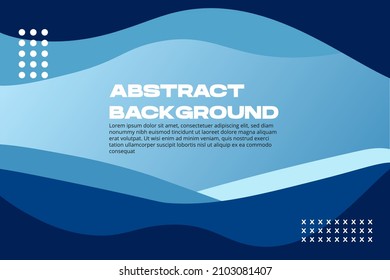 Abstract background blue waves. Fluid Gradient Form. Futuristic designs for posters, banners, web headers, presentation designs and more