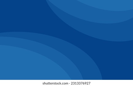 Abstract background, blue waves, vector. Colored background with waves.